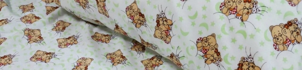 фланель мишки детская